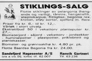 Bilde av Sandefjord Hagesenteret A/S